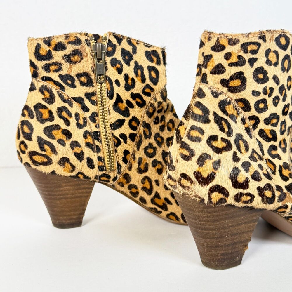 Steve Madden | Leopard Print Booties | Leather Up… - image 8